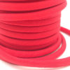 Cordoncino elastico Rosso in fibra e gomma 5 mm - Venduto a metro - Crystal Stones