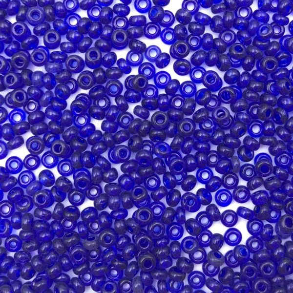 Rocailles Trasparente Dark Blue 11/0 - Confezione 10gr - Crystal Stones