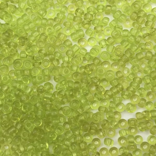 Rocailles Trasparente Green 11/0 - Confezione 10gr - Crystal Stones