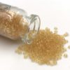 Rocailles Trasparente Honey 11/0 - Confezione 10gr - Crystal Stones
