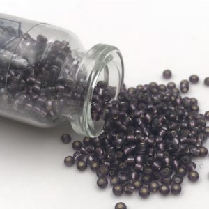 Rocailles Silver Lined Purple Velvet 11/0 - Confezione 10gr - Crystal Stones