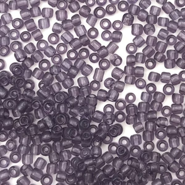 Rocailles Trasparente Purple Velvet 11/0 - Confezione 10gr - Crystal Stones