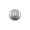 Borchia Tonda Anti Silver 8mm Termoadesiva Piatta - In metallo - C004-AS - Crystal Stones
