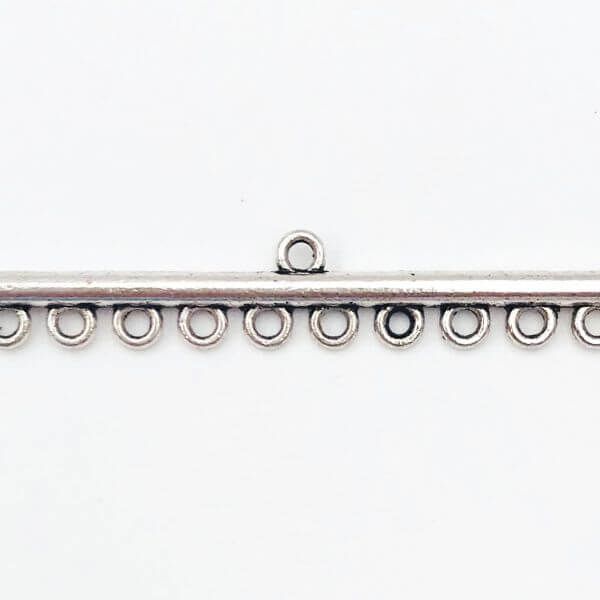 Link barra Anti Silver 46,4mm  – LK0046 – Crystal Stones