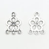 Link fiore Anti Silver 22x16mm - LK002216 - Crystal Stones