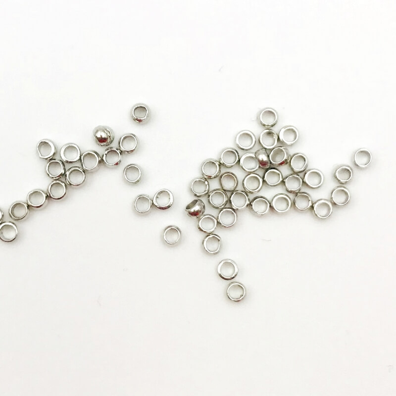 Schiaccini pallina Silver 2,5mm – SH0002 – Crystal Stones