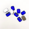 3024-1014-118 2 Ottagono piatto acrilico Cobalt 10x14mm