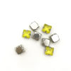 5041-8-135 2 Quadrato incastonato acrilico Anti SilverCitrine Opal 88mm