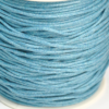 foto cordoncino in cotone cerato azzurro